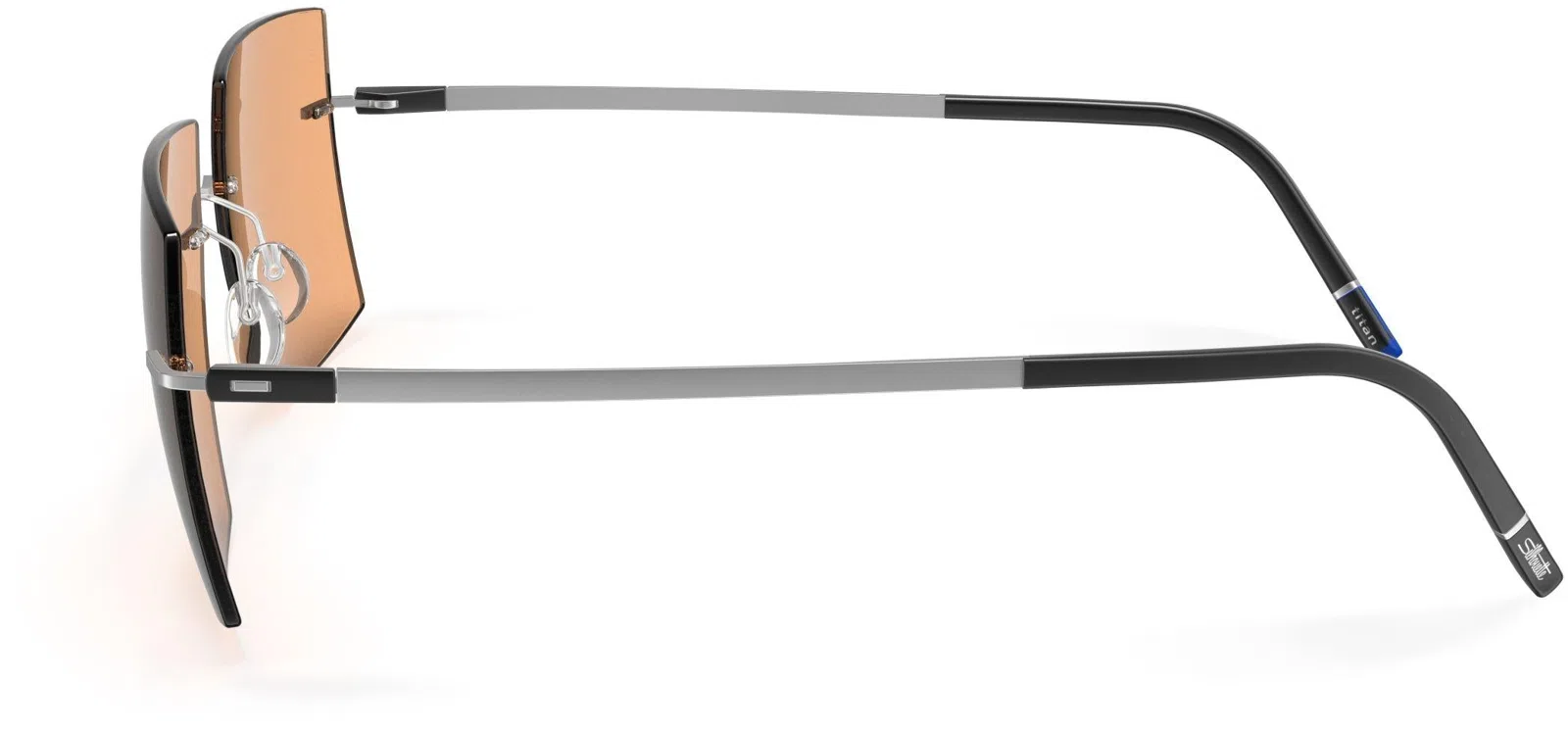 Silhouette The Dawn Demo Rimless 5573 Eyeglasses - view 49